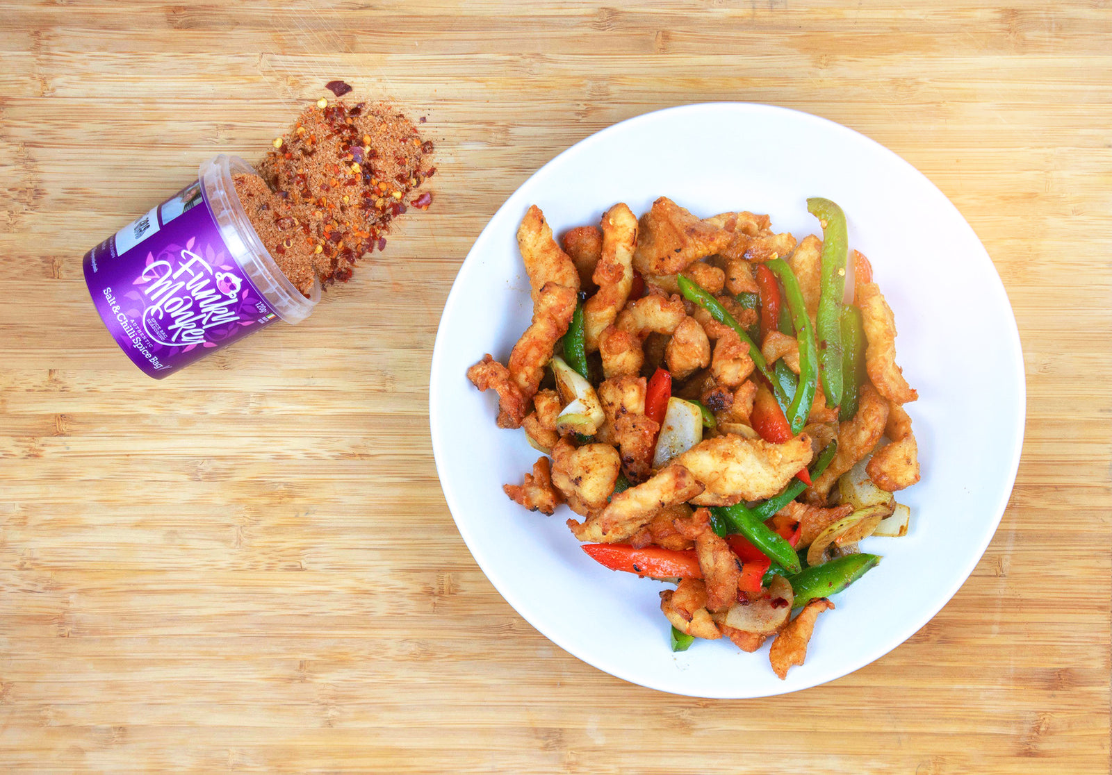 Funky Monkey Salt & Chilli Chicken